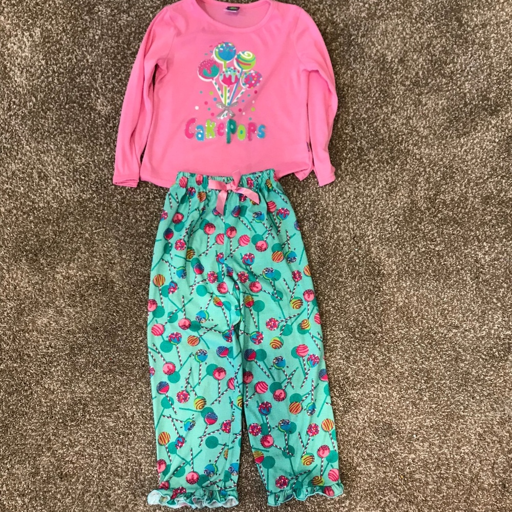 2 piece pajamas girls size 6